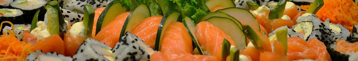 Eating Chinese Japanese Sushi at Tai Show North restaurant in Setauket- East Setauket, NY.
